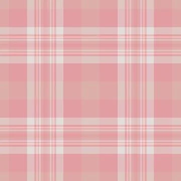 Soft pink plaid pattern. Versatile graphic for backgrounds, textiles, or digi イラスト素材