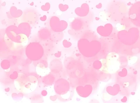 Soft Pink Romance Background For Greeting Card Valentine Day Stock Illustration