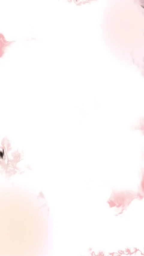 Soft Pink Smoke Ink Clouds on White Background Stock Footage 342629324
