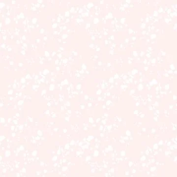 Soft Pink Terrazzo Pattern with Minimalistic White Speckles for Background Illustrazione stock