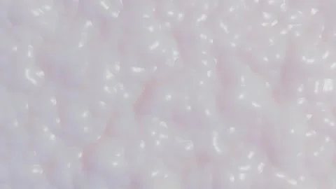 Soft pinkish surface with spherical protrusions slowly moves. looped animated ba Stock Footage 297373836