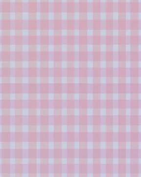 A soft pixel plaid pattern in pink and light blue creates a gentle pastel m.. Stock Illustration