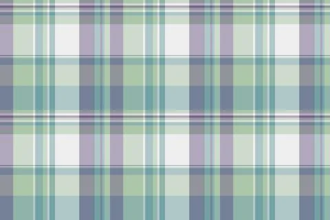 Soft plaid pattern with overlapping stripes, perfect for backgrounds, textile Stock Illustration