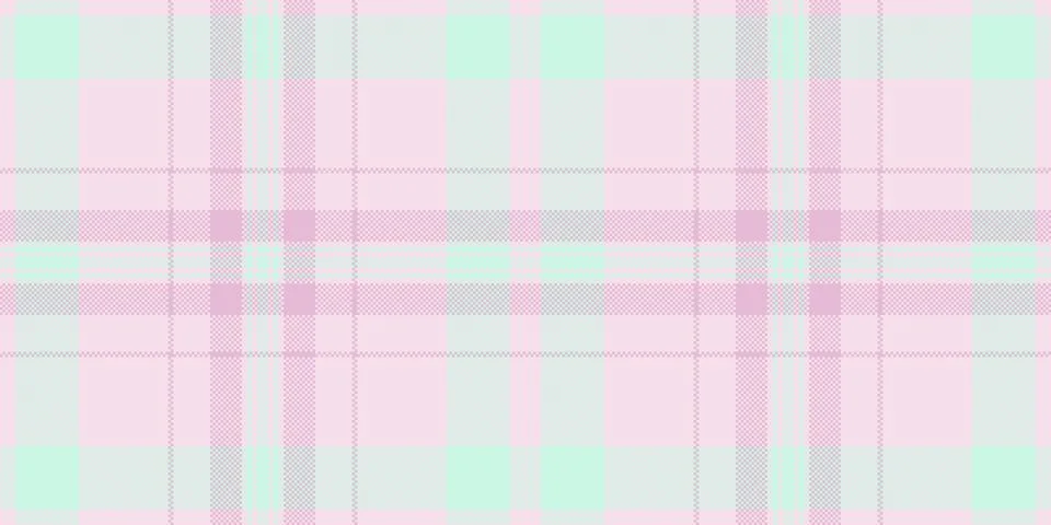 Soft plaid pattern in pastel shades of pink, green, and gray. Classic design  스톡 일러스트