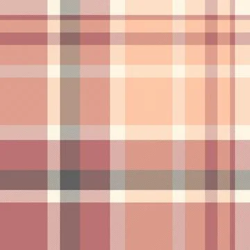Soft plaid pattern in shades of rose, cream and gray. Ideal for backgrounds,  イラスト素材