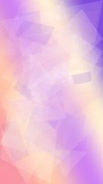 A soft polygon abstract background in pastel purple and peach tones, creati.. Illustrazione stock