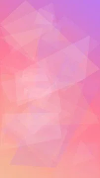 Soft polygon abstract background in pink, purple, and peach tones, with gen.. Illustrazione stock
