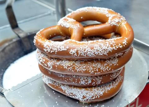 Soft Pretzels 1 Stock Photos