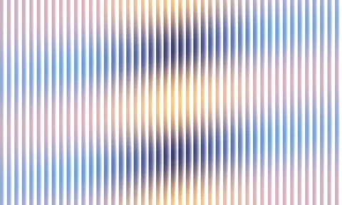 Soft prism ripple layered through ribbed verticals gentle refractive Stock Illustration