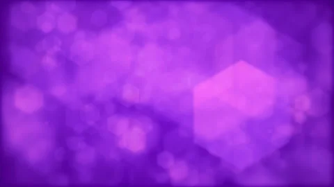 Soft purple abstract background with blurred hexagonal shapes. Looped Stock Footage 252085411