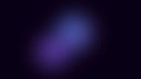 Soft purple and blue gradient blurred lights on a deep black background Видео 338310879