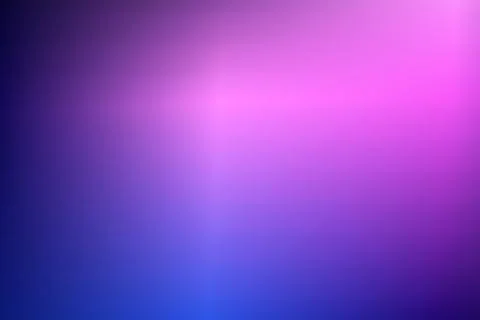 Soft purple and blue gradient background with glowing pink light for modern Stock Illustration