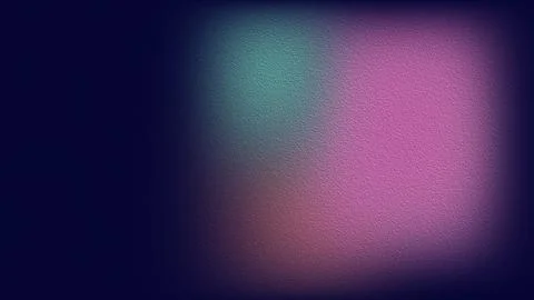 A soft purple and teal light haze radiates across a textured dark surface Illustrazione stock