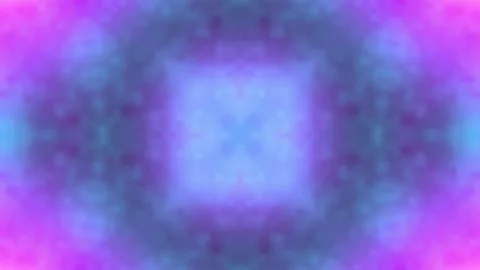 Soft Purple Blue Abstract Geometric Pattern With Gentle Bloom During Calm E.. Stock Footage 341377279