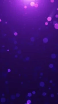 Soft purple bokeh background with glowing circles, dreamy violet gradient, .. Stock Illustration