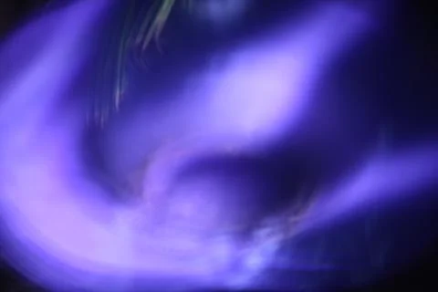Soft Purple Glowing Light Blobs Ilustración de archivo
