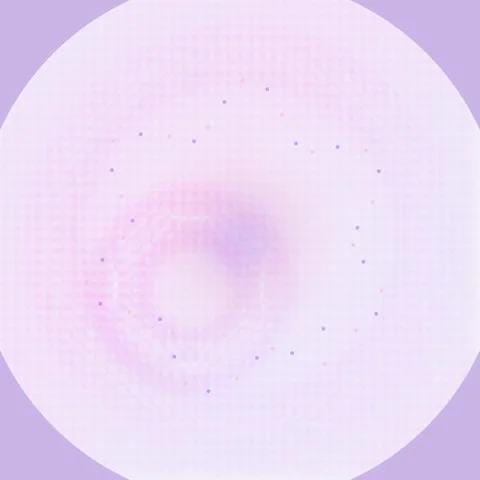 Soft Purple Gradient Circle with Subtle Dot Pattern and Swirls - Abstract B.. Stock Footage 346282916
