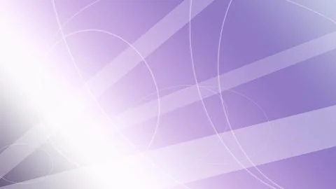 Soft purple gradient with layered diagonal bands and translucent orbit-like.. Stock Illustration