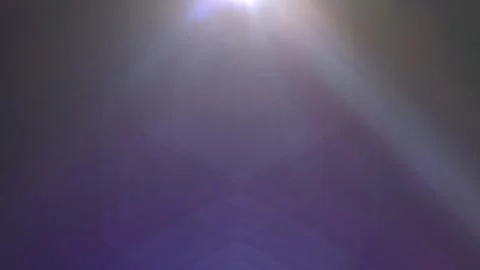 Soft purple light radiates from a single source Stock Illustration