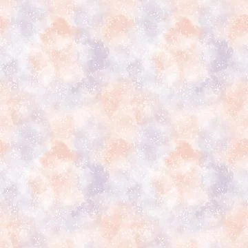 Soft purple-peach clouds, a pattern with white ripples seamless Stock Illustration