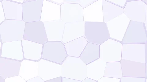 Soft purple polygon pattern texture animation loop Vidéo 346740679