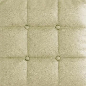 Soft quilted background beige texture panel made of leather. 3d rendering 스톡 일러스트