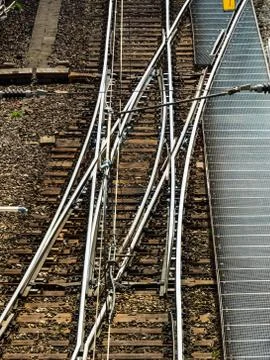 Soft a railroad Stock Photos