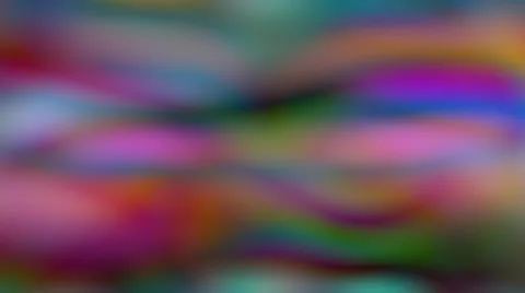 Soft Rainbow Color Waves Background Overlay Seamless Loop Stock-Footage 344652232