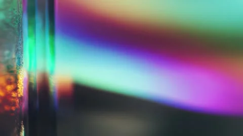 Soft Rainbow Holographic Chromatic Gradient Background Stock-Footage 328288444