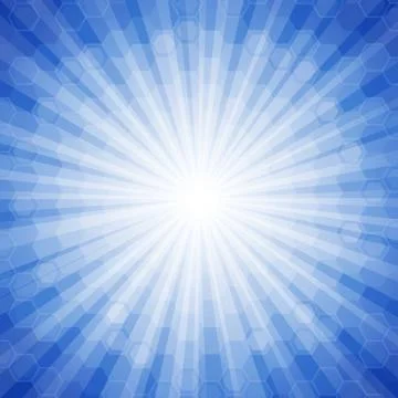 Soft Rays Stock Illustration