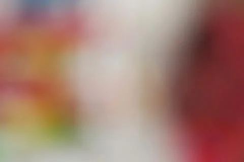Soft Red and White Bokeh Light Abstract Background Stock Photos