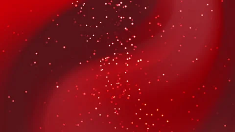 Soft red waves ripple across the frame Stock Footage 332462487