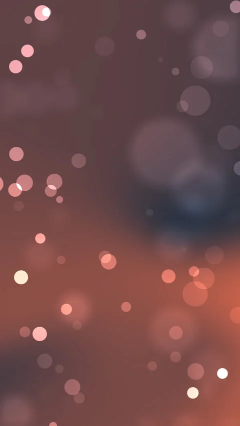 Soft reddish bokeh lights creating an abstract background Stock Footage 335944138