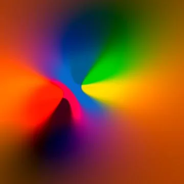 Soft reflections Stock Illustration