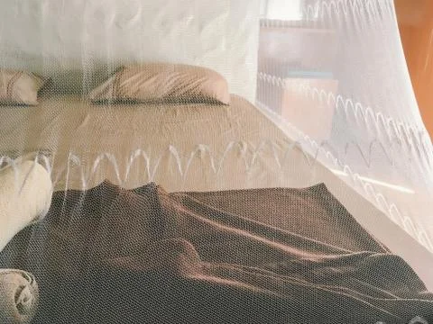 Soft retro bedroom Stock Photos