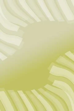 Soft Sage Green Abstract Gradient Background with Curved Geometric Stripes Illustrazione stock