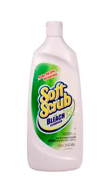 Soft scrub 库存照片