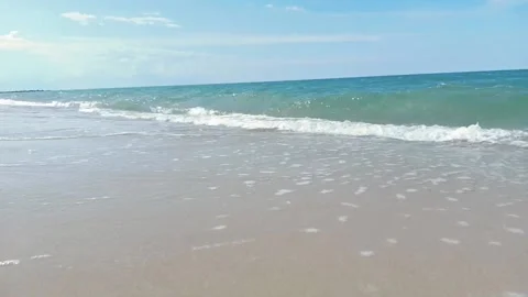 Soft sea wave Stock Footage 158779984