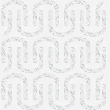 Soft seamless pattern in white and gray colors Illustrazione stock