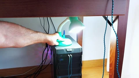 Soft Shadows, Bold Colors: Aesthetic PC Backlighting Setup 스톡 동영상 312313963