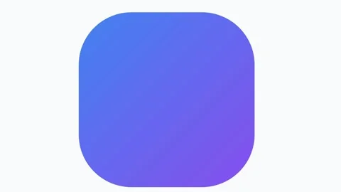 Soft Shape Animation of a Morphing Gradient Ui Element 스톡 동영상 333890331