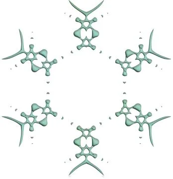 Soft Shape Clean Abstract Rounded Shapes for Branding and Web Design Illustrazione stock