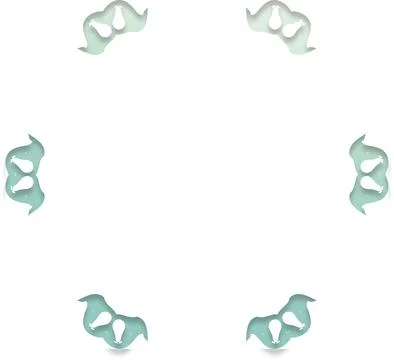 Soft Shape Clean Abstract Rounded Shapes for Branding and Web Design Stock Illustration