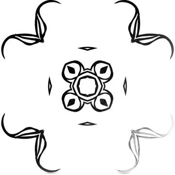 Soft Shape Clean Abstract Rounded Shapes for Branding and Web Design Stock Illustration