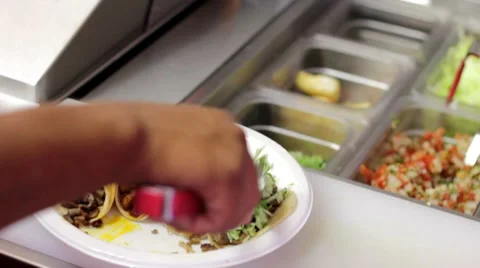 Soft Shell Tacos Video stock 7899814