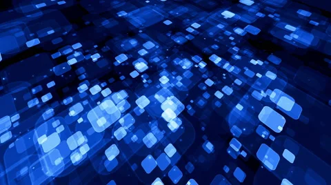 Soft shining Shapes Stock Footage 52261654