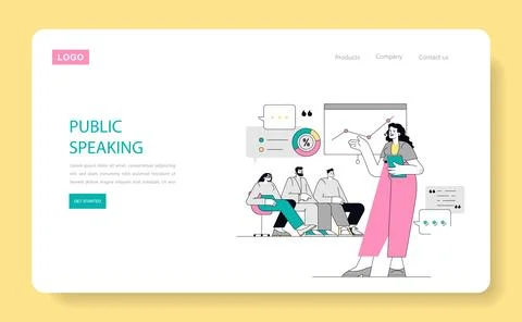 Soft Skills Flat Vector illustration. Illustrazione stock