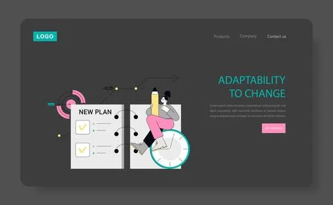 Soft Skills Flat Vector illustration. Stockillustratie