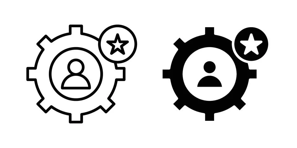 Soft skills icon vector design. EPS10 Stock Illustration