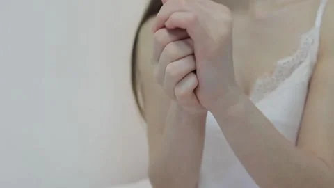 Soft skin on the arm Stock Footage 119995473